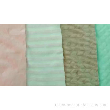 Doppelseitig geschnittenes Flanellgewebe aus 100% Polyester